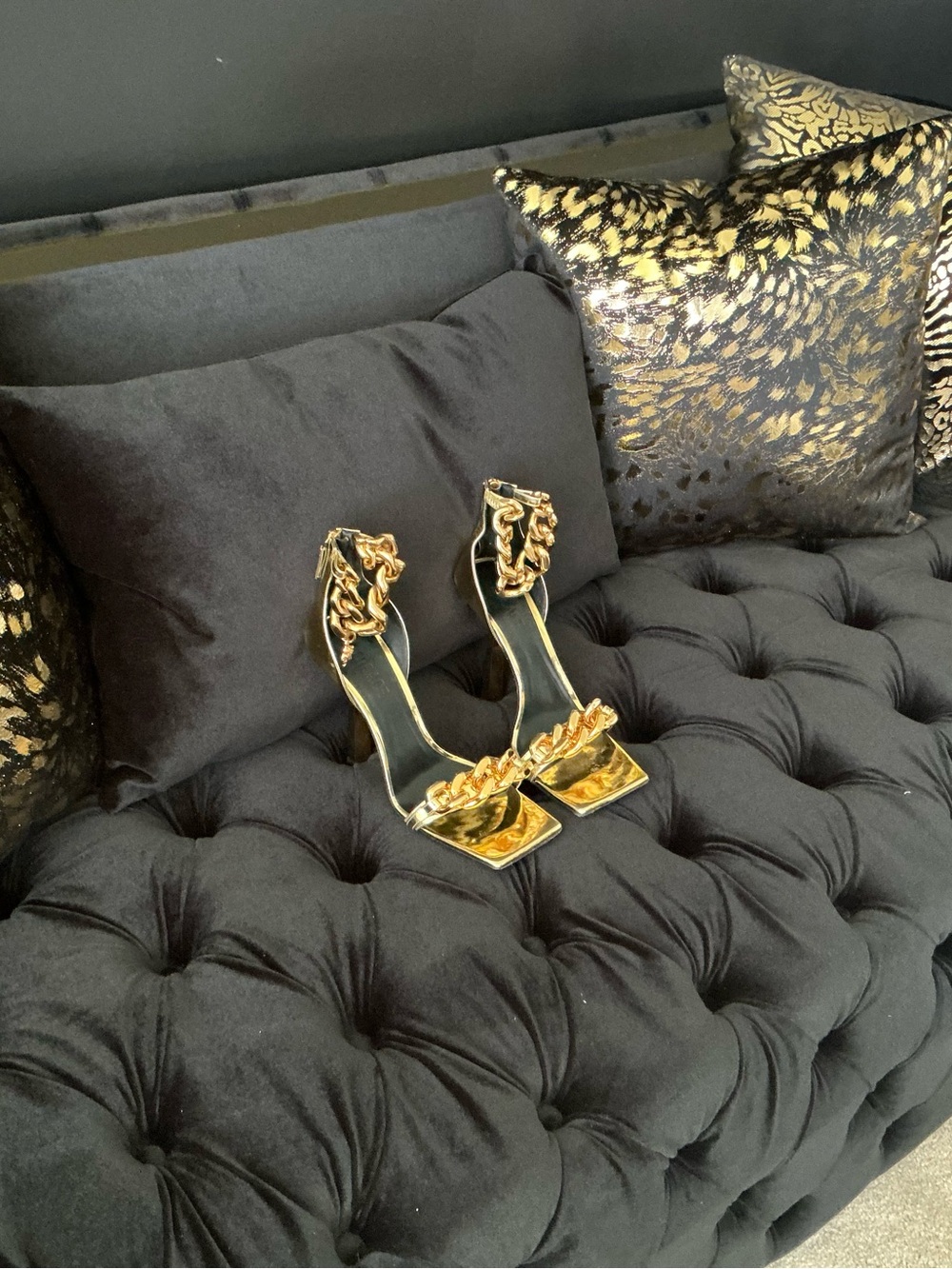 Sexy Versace Day/Night Heeled Sandal